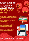 Preventive Measure Against COVID-19 Transmission During Chinese New Year Celebration